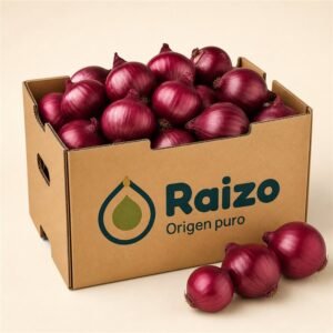 Cebolla roja Costeras · Caja 20 kg